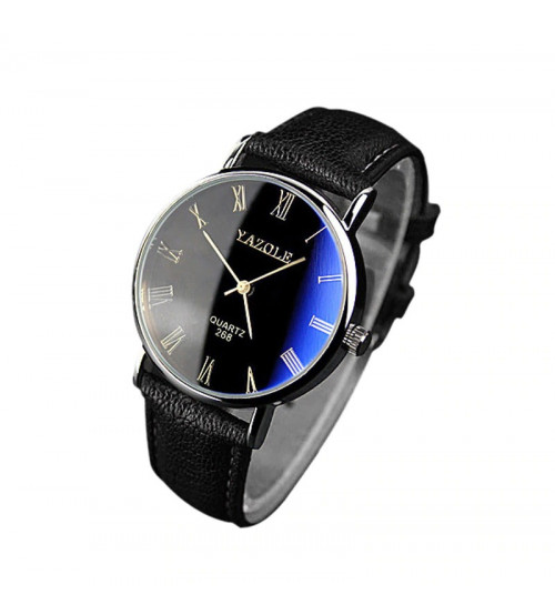 Reloj Yazole Tablero Azul 268