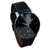 Reloj Piramide Negro/Plata