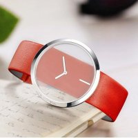 Reloj Caja Transparente