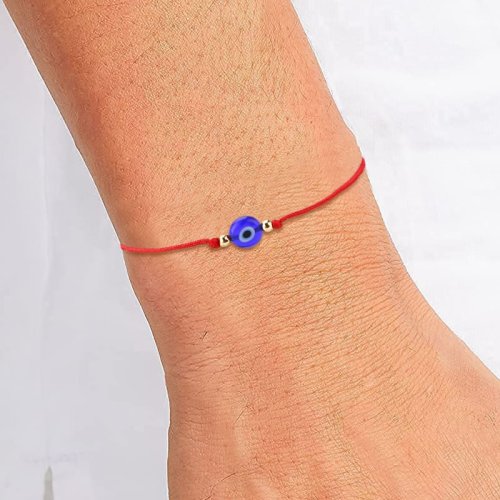 Pulsera Hilo Con Ojo Turco