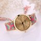 Reloj Pulsera Tejido Y Cadena - Color 52