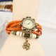Reloj Pulsera Dije Trebol - Color 81